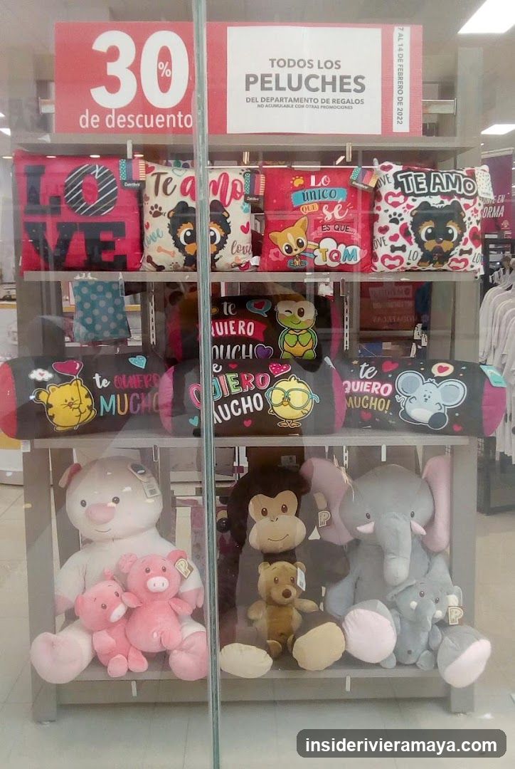 Discounted Plush Toys Display