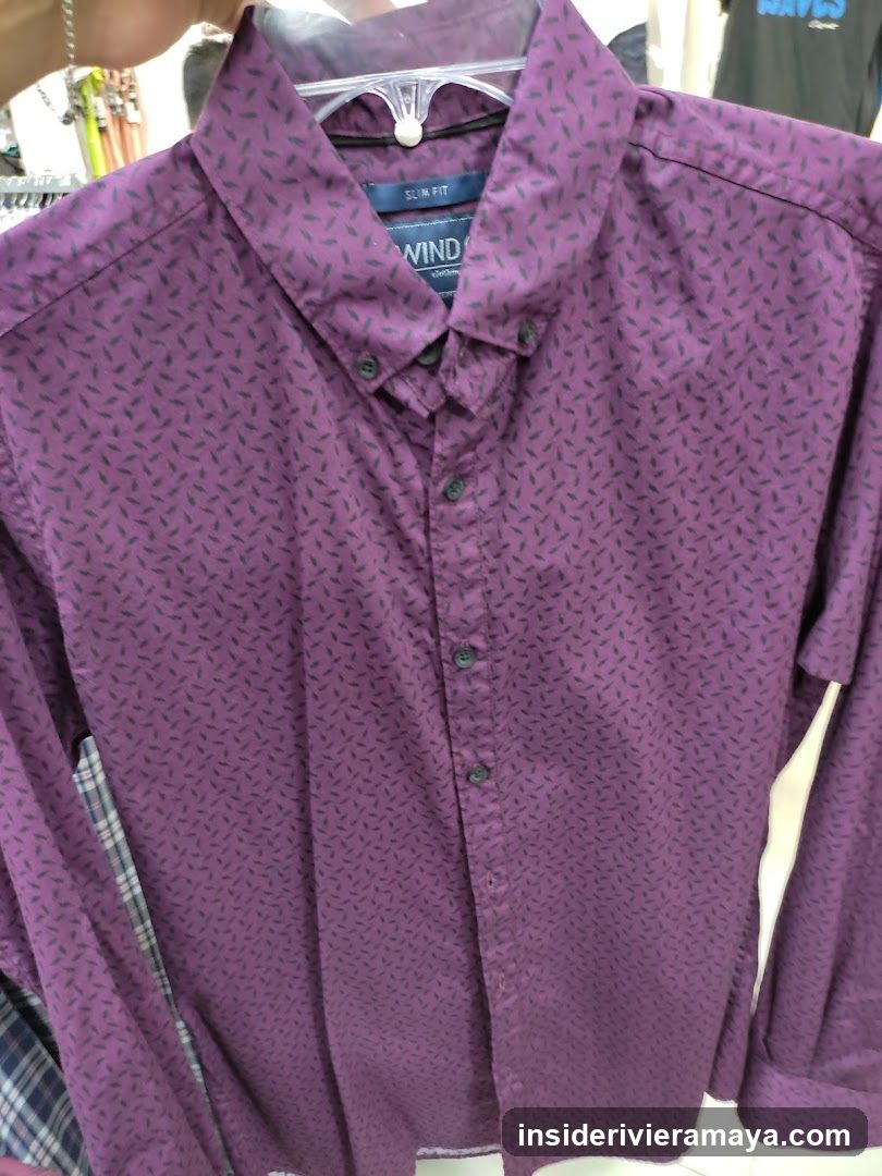 Purple Patterned Shirt