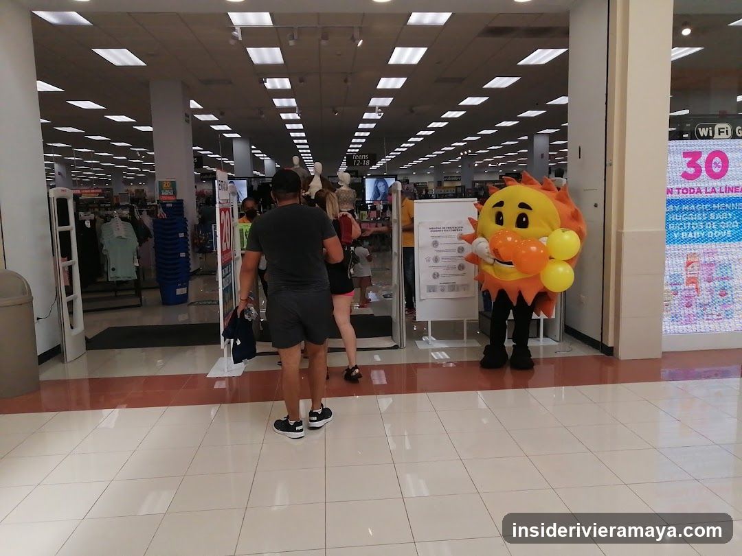 Store Entrance and Promotional Display