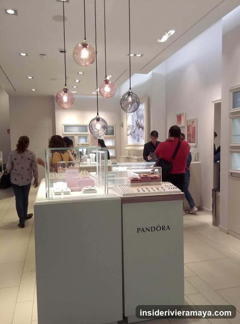 Pandora Jewelry Store Interior