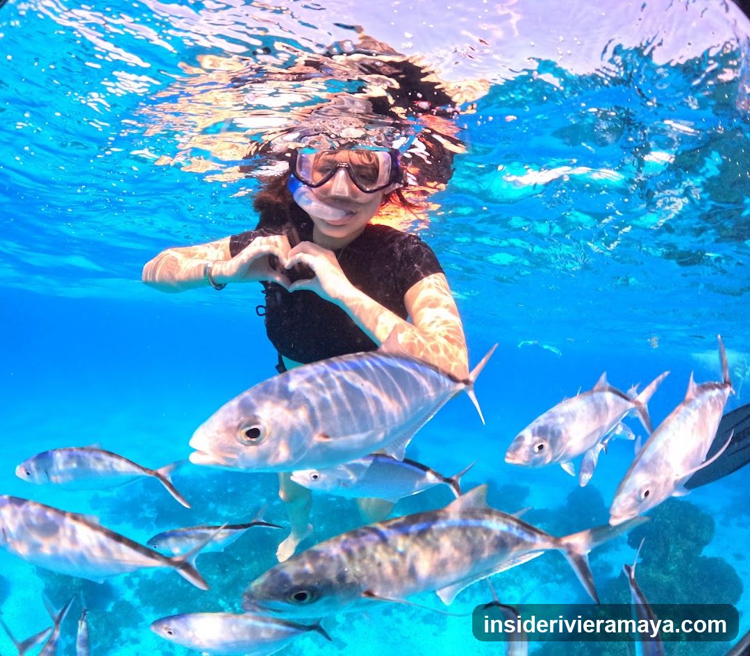 Underwater Snorkeling Portrait