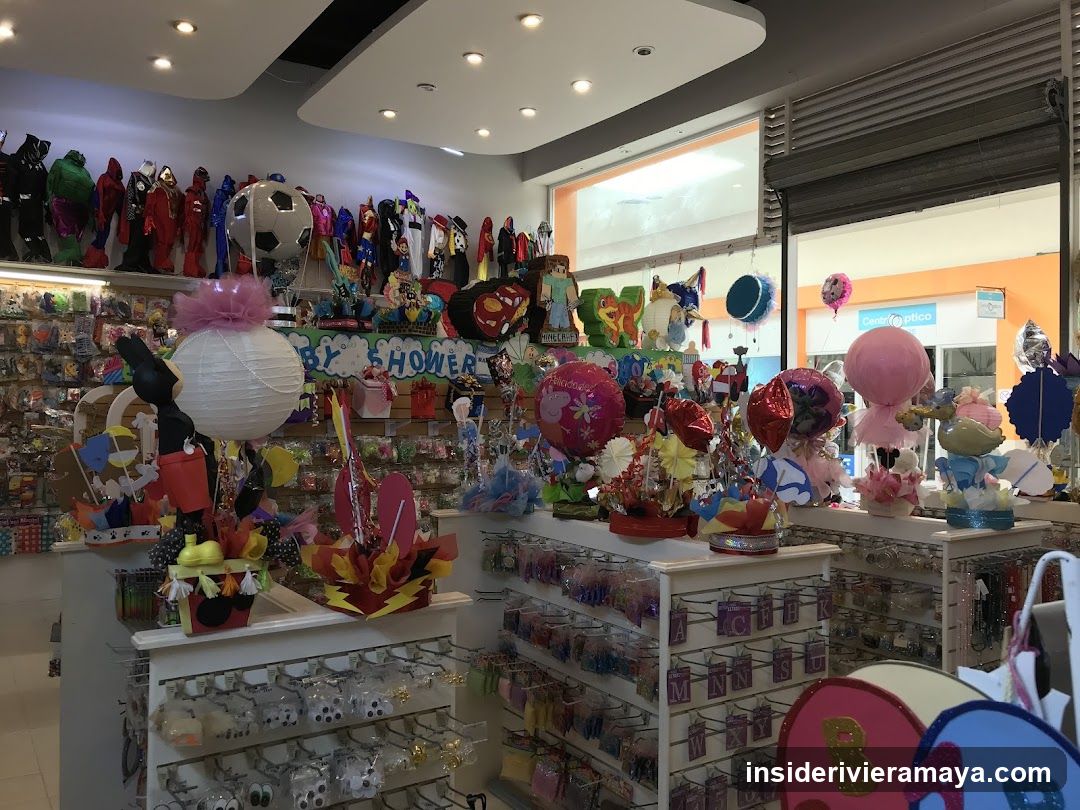 Party Supply Store Interior