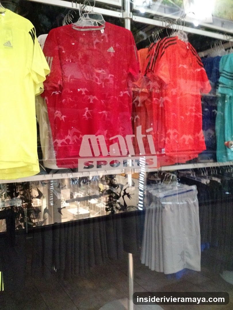 Sports Apparel Display