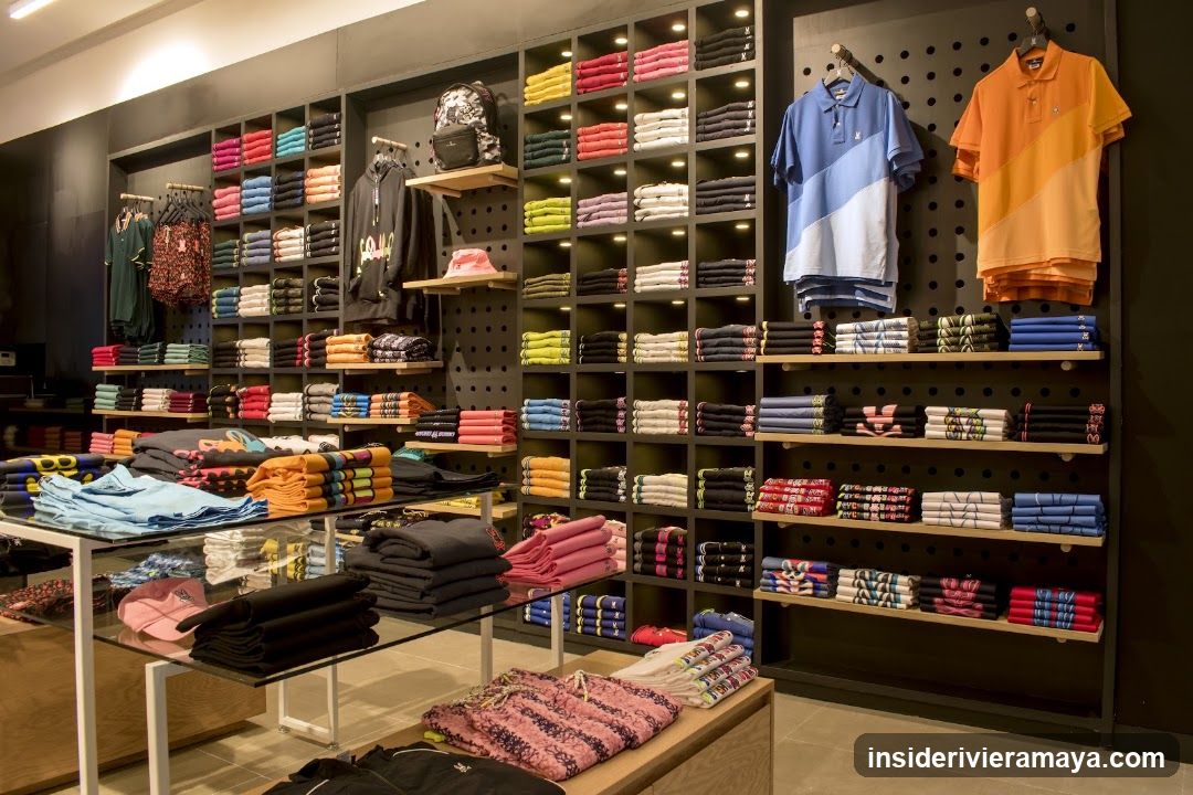 Clothing Store Interior Display