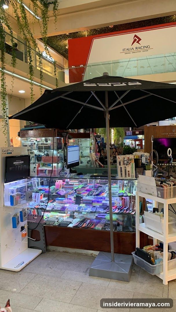 Mobile Accessories Shop Interior
