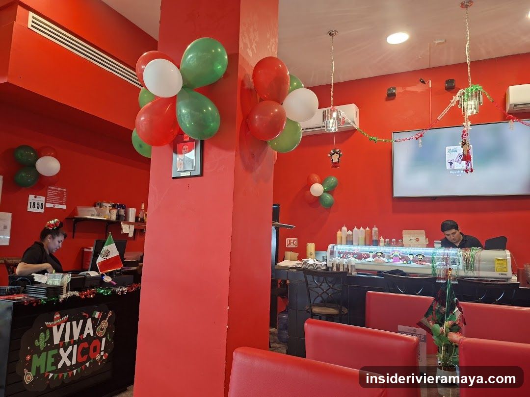 Mexican Restaurant Interior