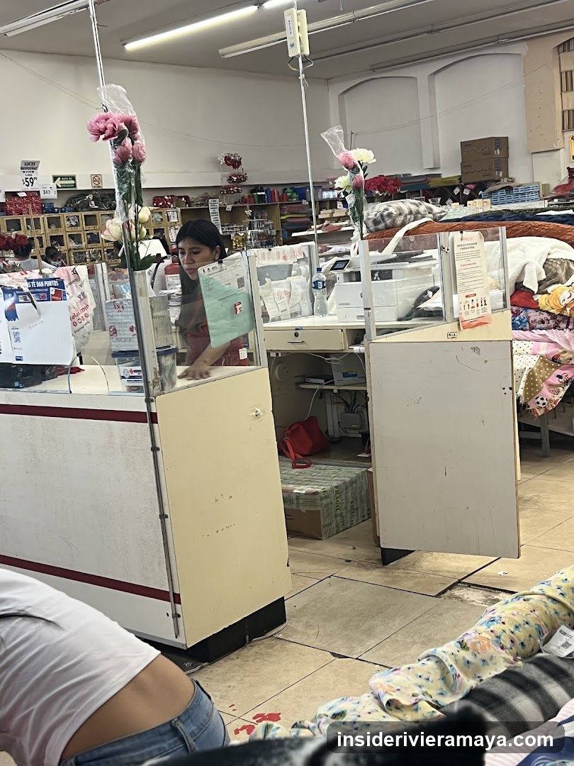 Retail Store Checkout Area