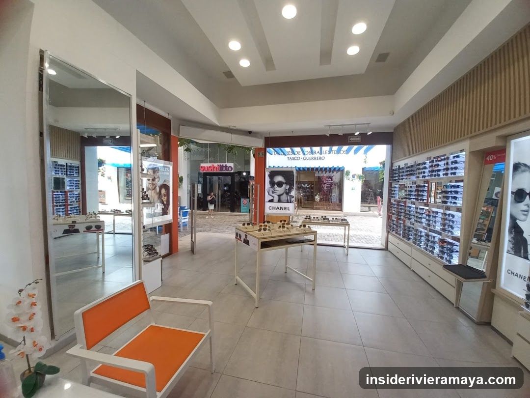 Interior of an Optical Shop