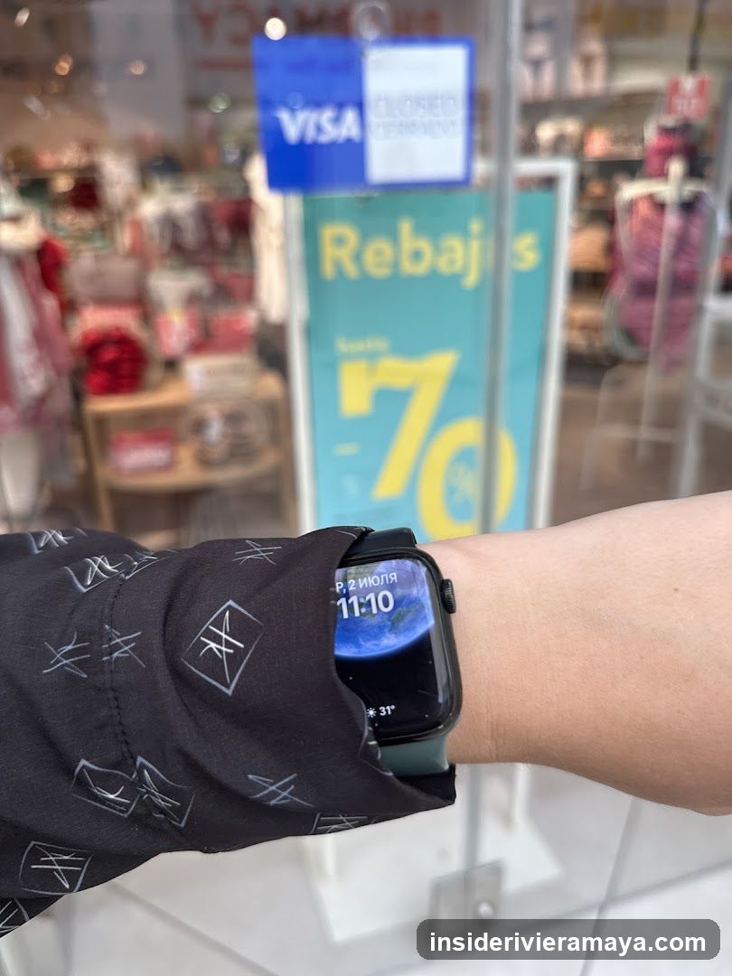 Smartwatch in Storefront