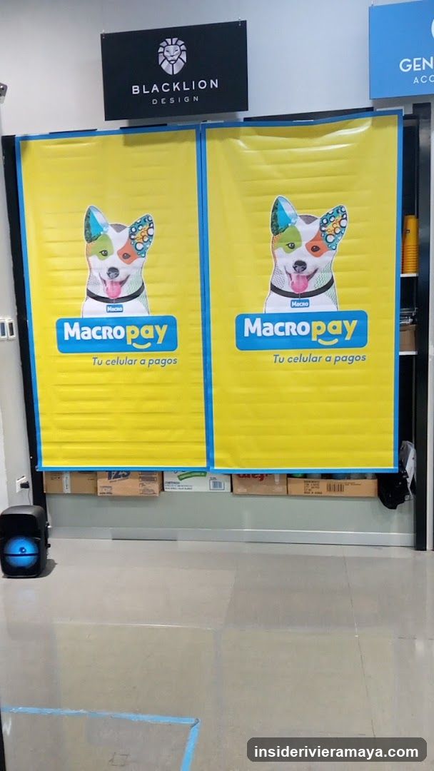 MacroPay Advertising Display