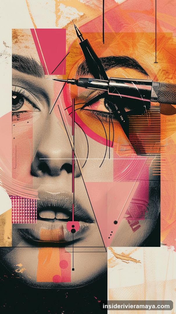 Abstract Portrait Collage