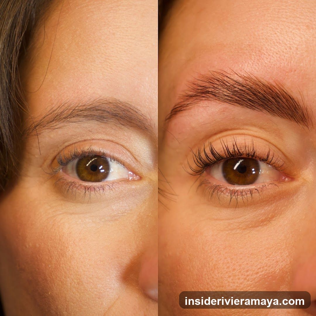 Eyebrow and Eye Comparison