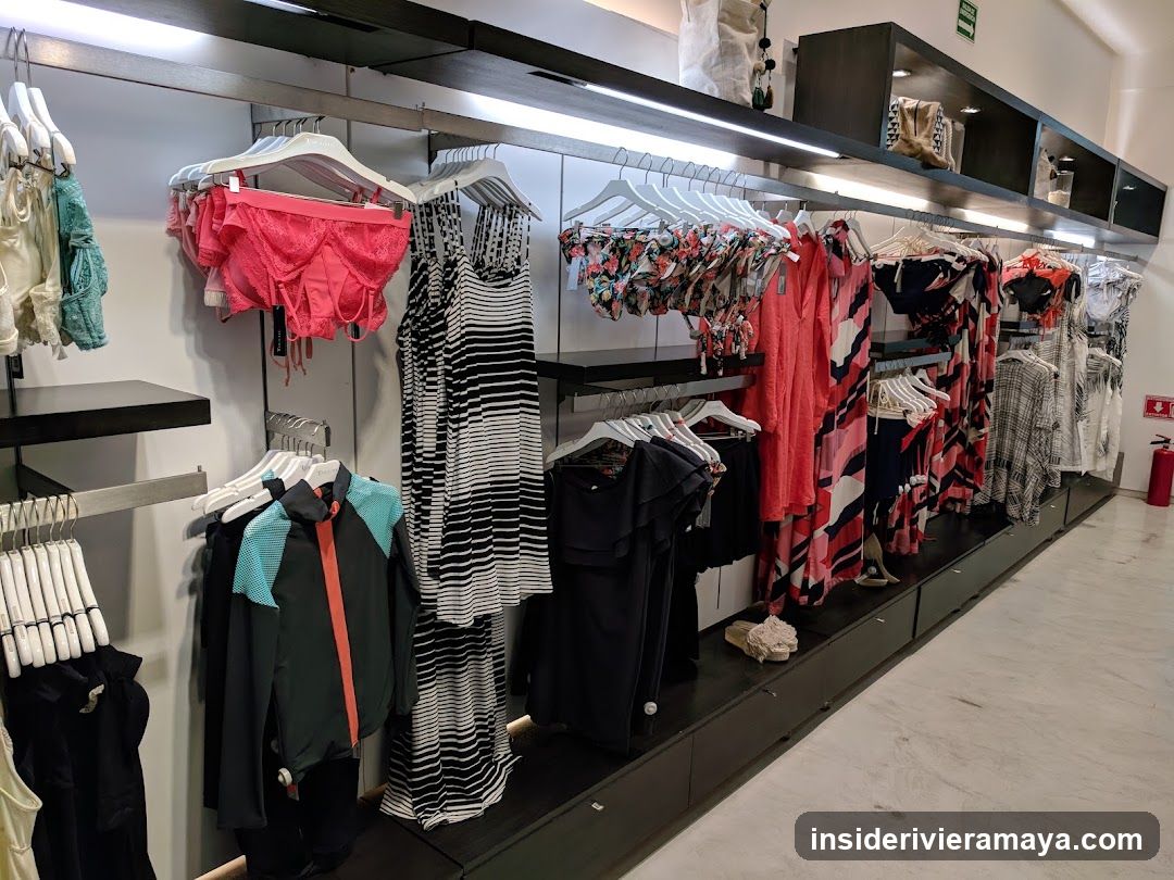 Clothing Store Interior Display
