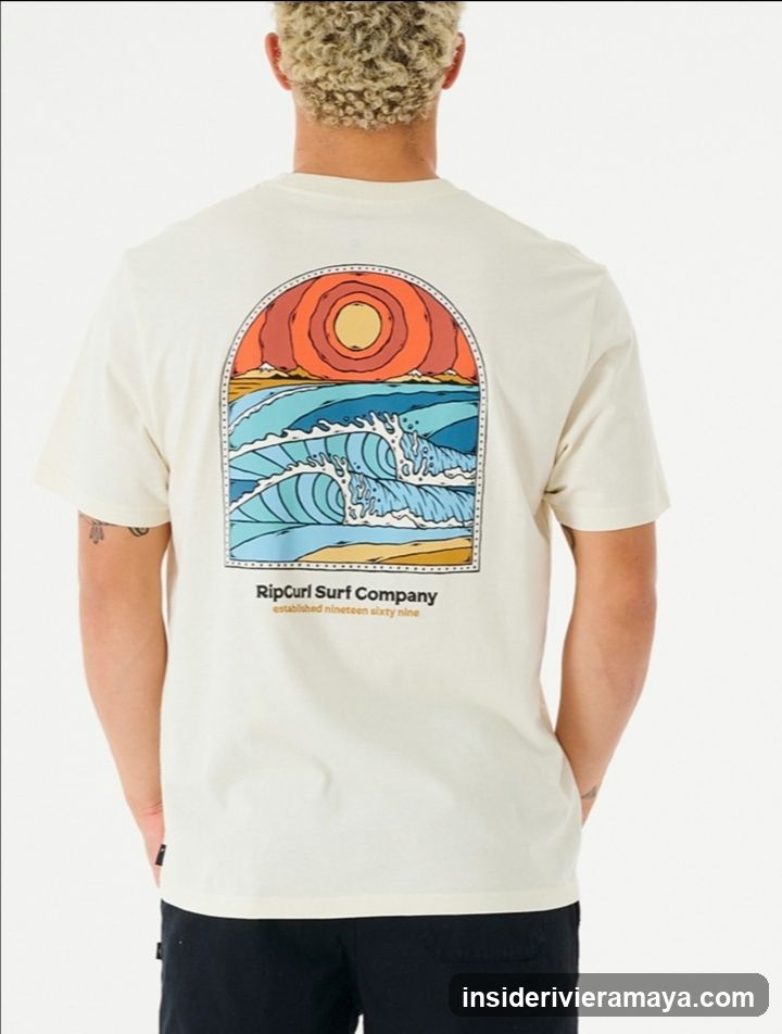 Back of Cream T-Shirt