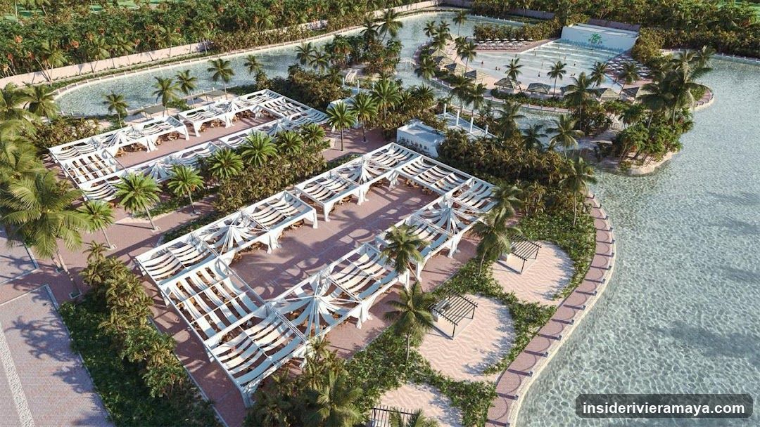 Aerial View of Tropical Resort