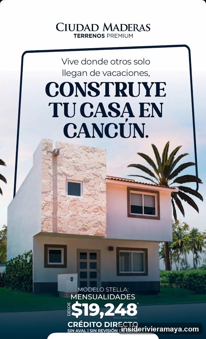 Real Estate Advertisement for Cancún