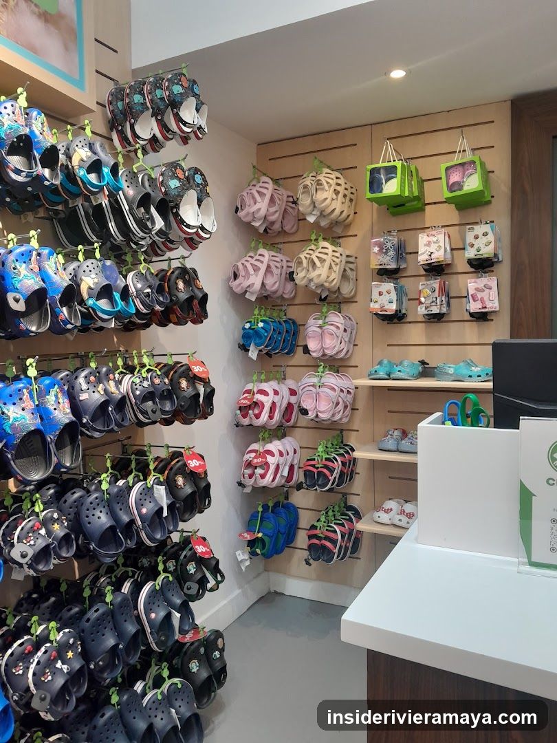 Shoe Store Interior Display