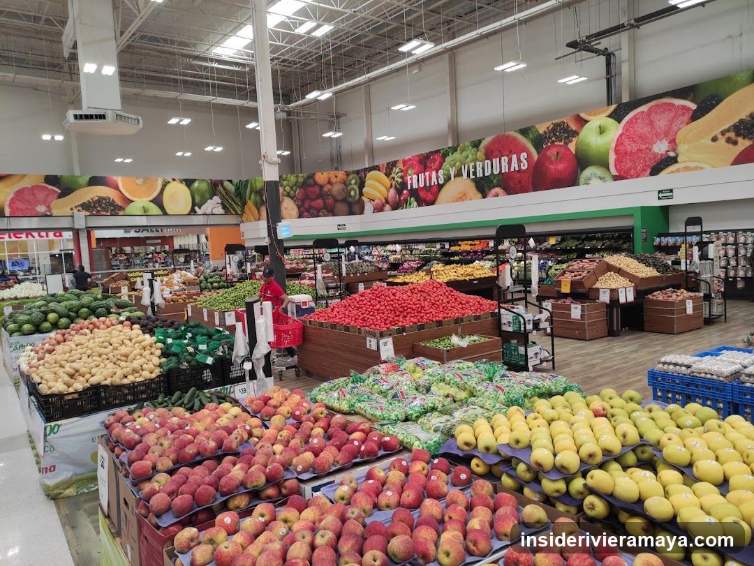 Interior of a Produce Market