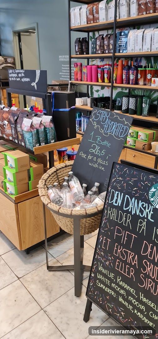 Coffee Shop Interior Display