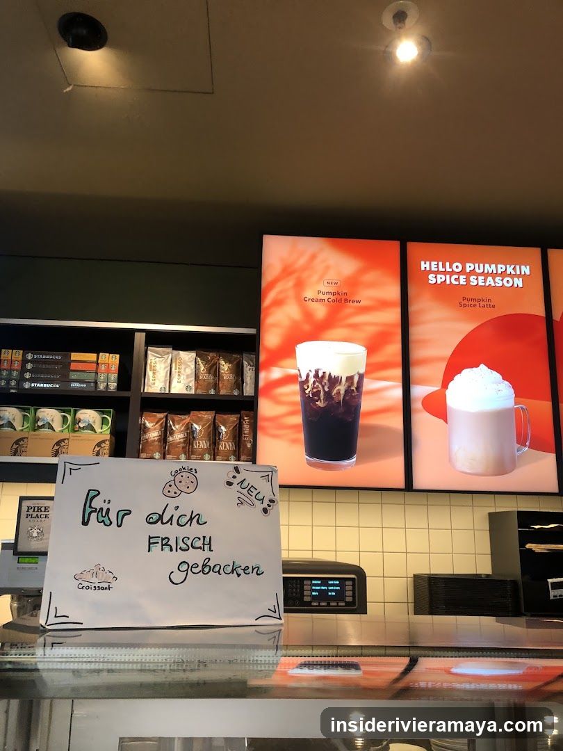 Starbucks Counter Display