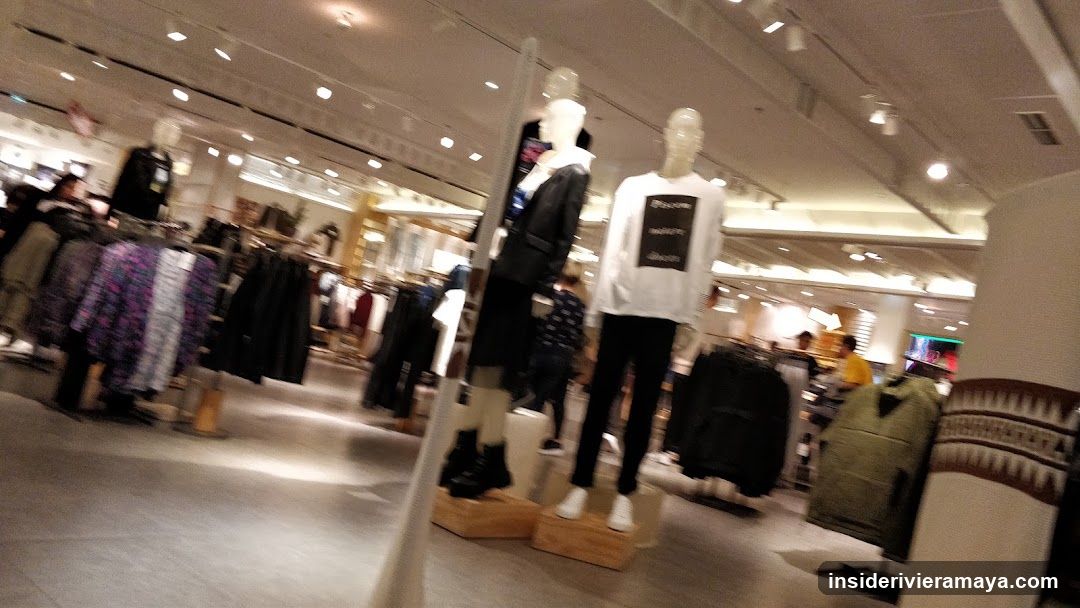 Clothing Store Interior Display