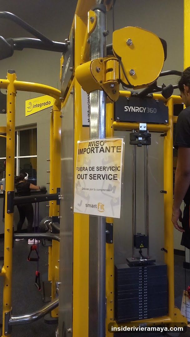 Out of Service Gym Equipment