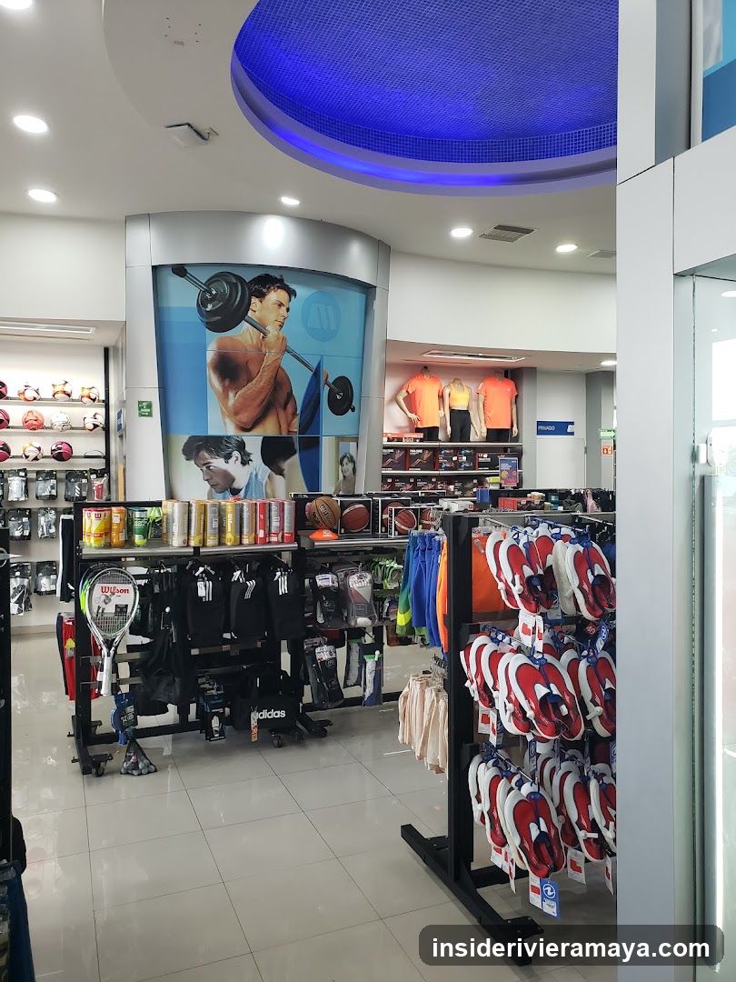 Sporting Goods Store Interior