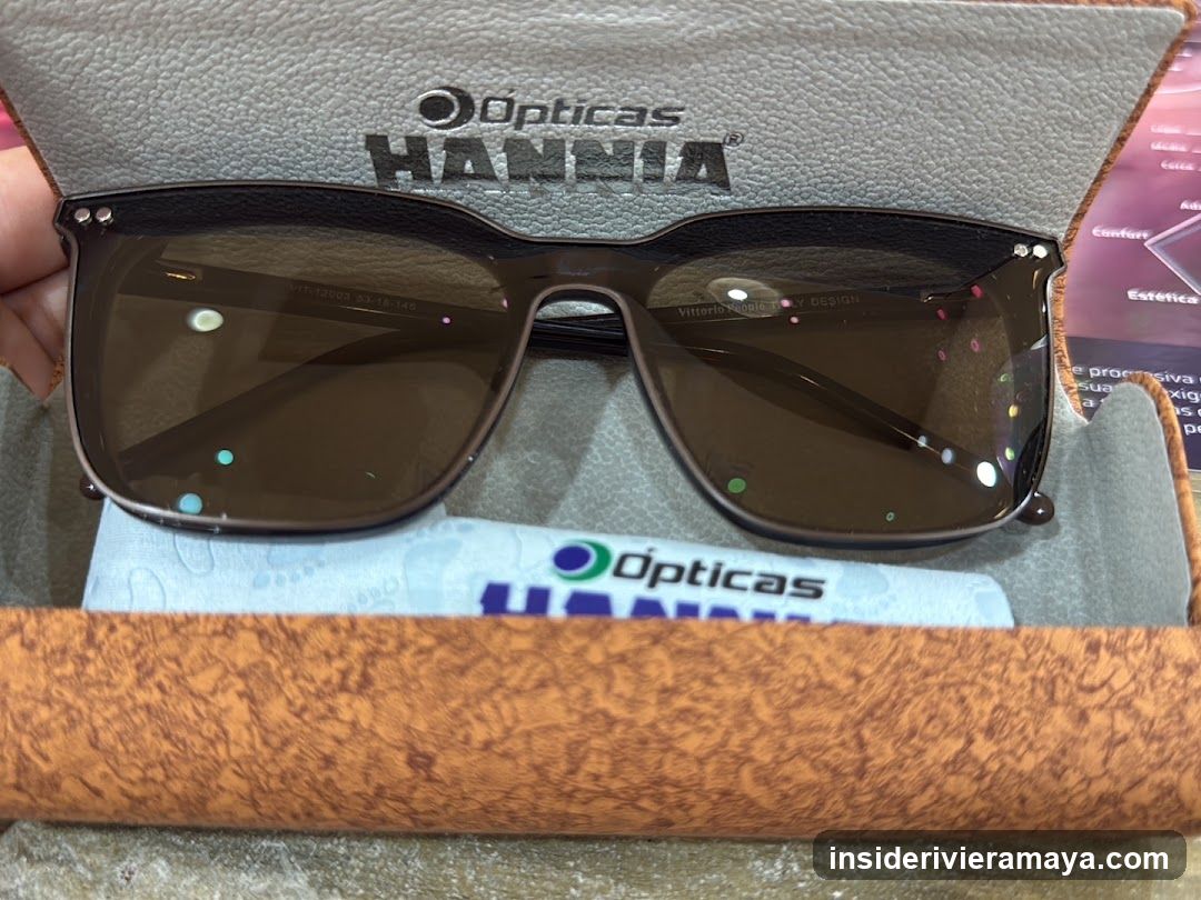 Hannia Sunglasses in Case