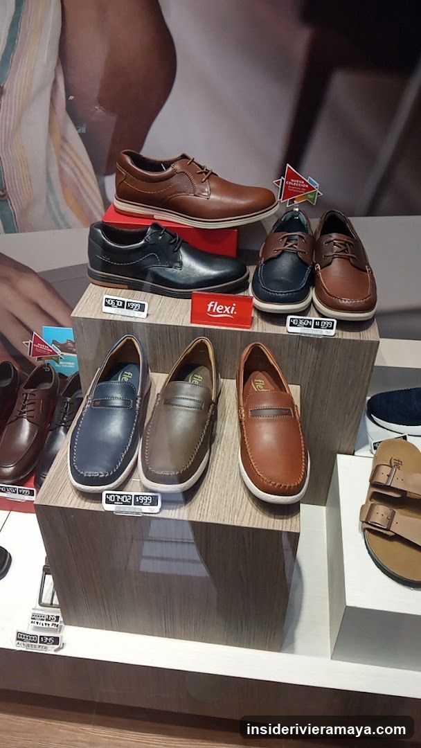 Display of Men's Casual Shoes