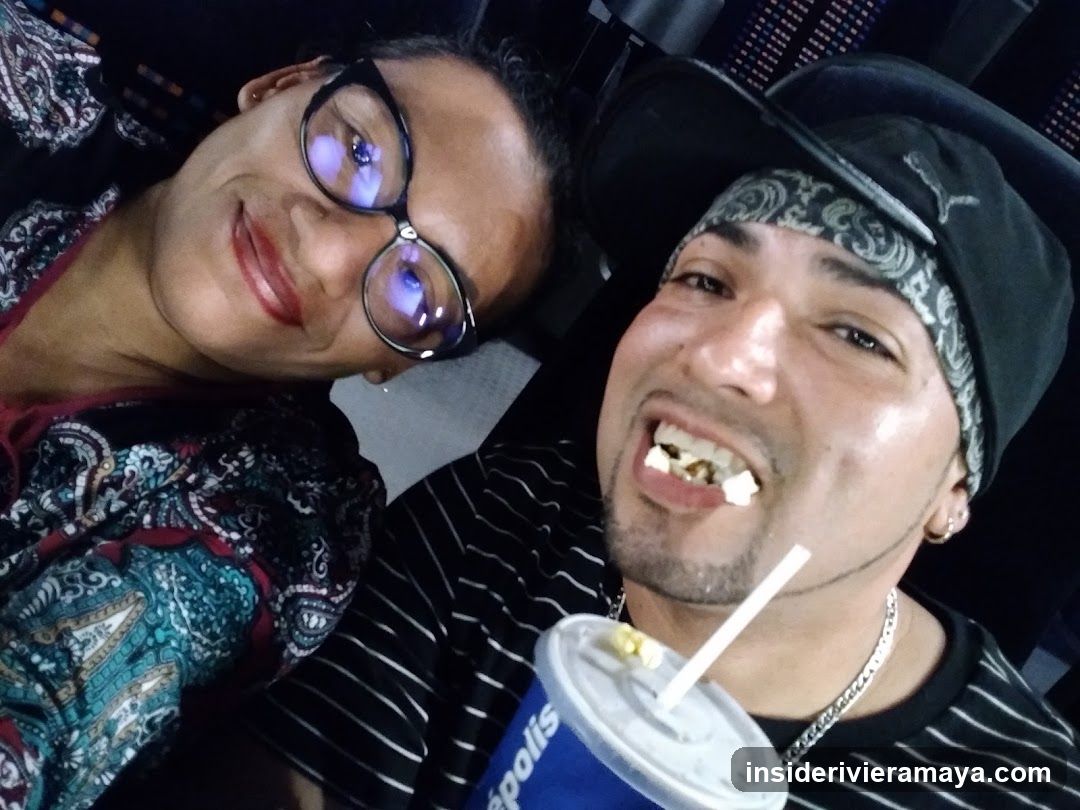 Couple at Movie Theater