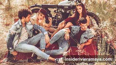 Group Portrait with Motorcycle