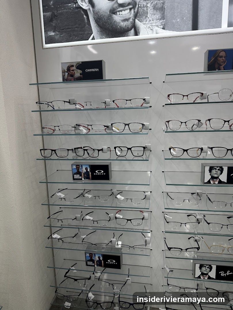 Eyeglass Display Wall