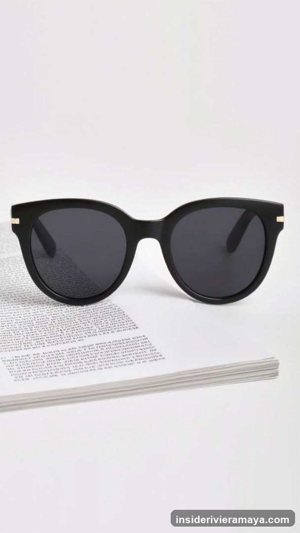 Black Sunglasses on Book