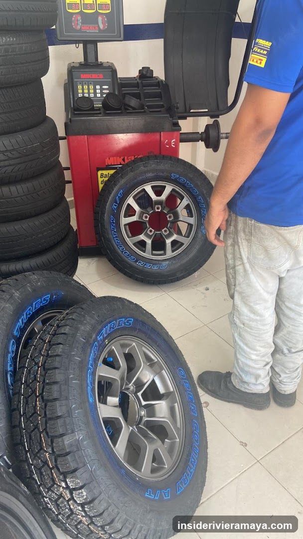 Tire Shop Interior