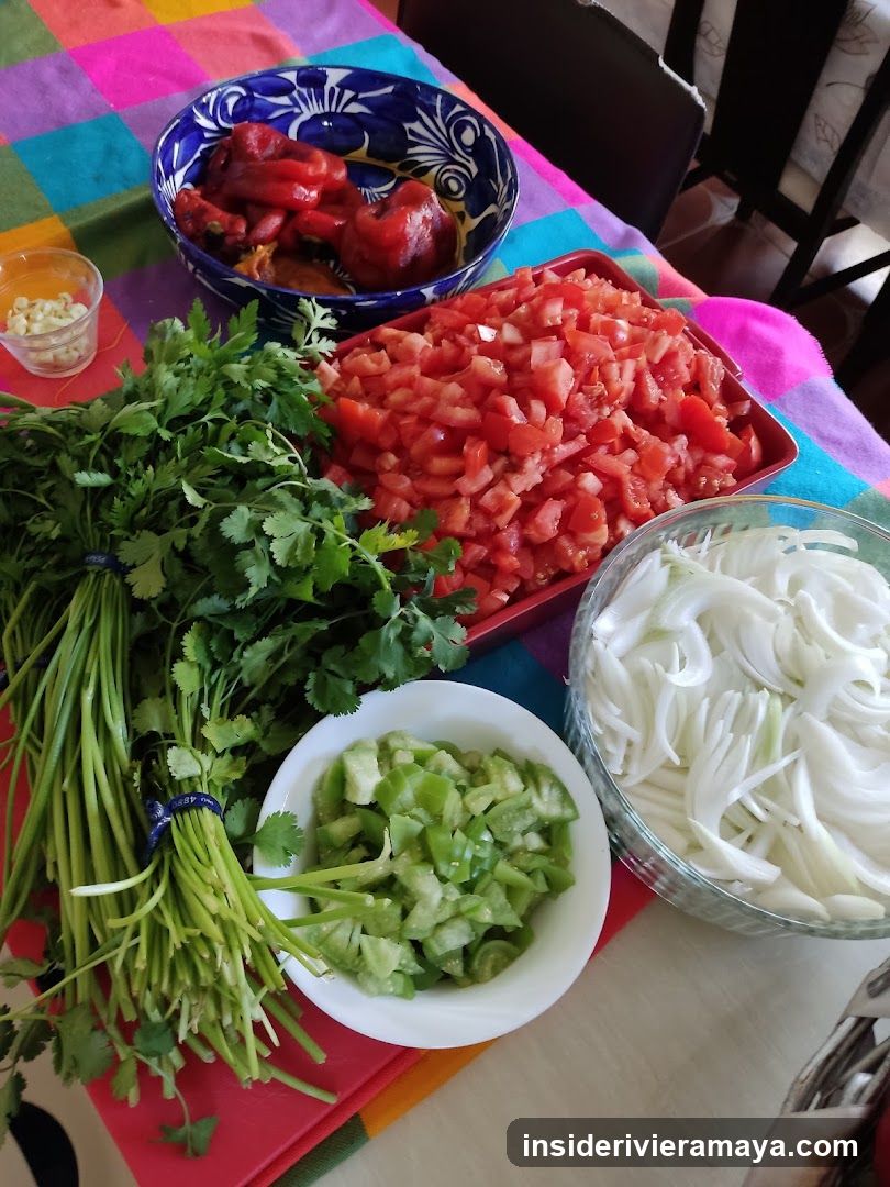 Prepared Salad Ingredients
