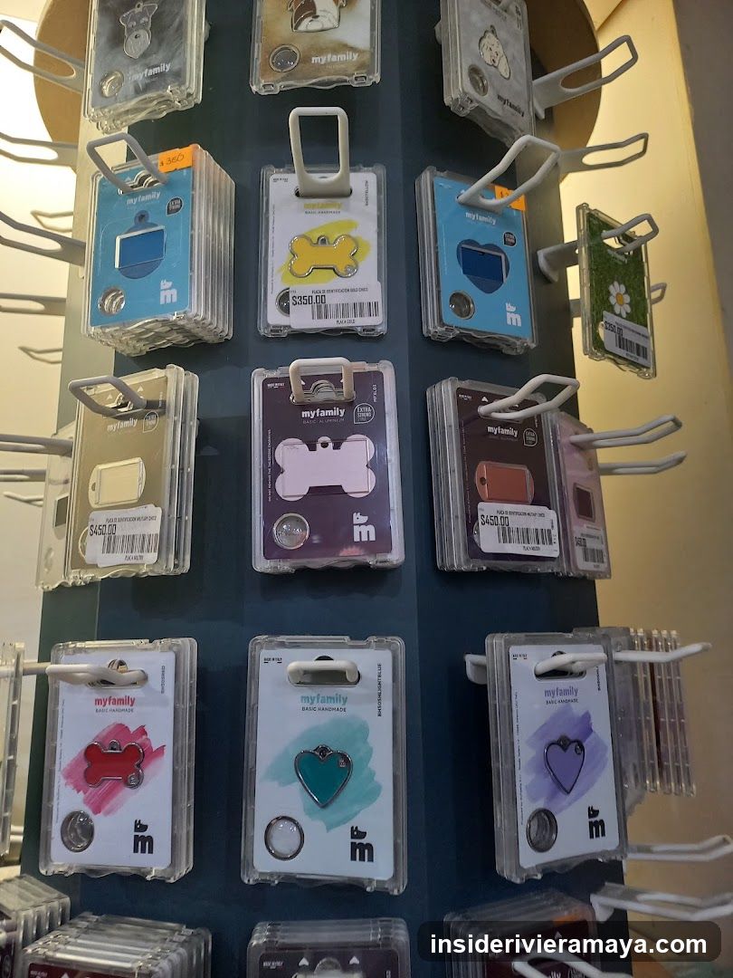 Display of 'myfamily' phone grips