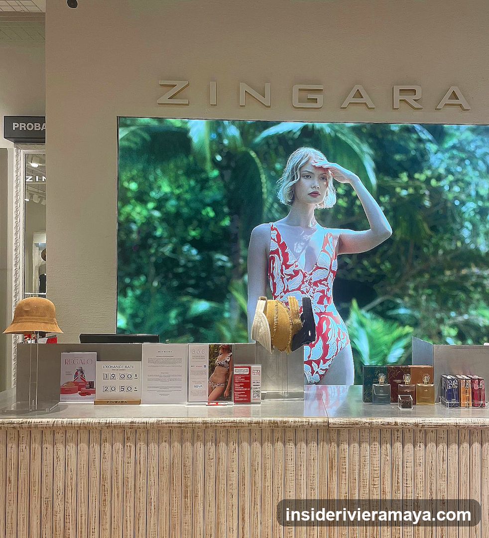 Zingara Perfume Counter Display