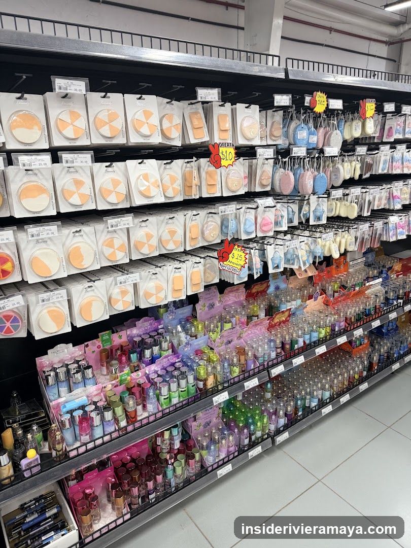 Cosmetics and Beauty Supply Aisle