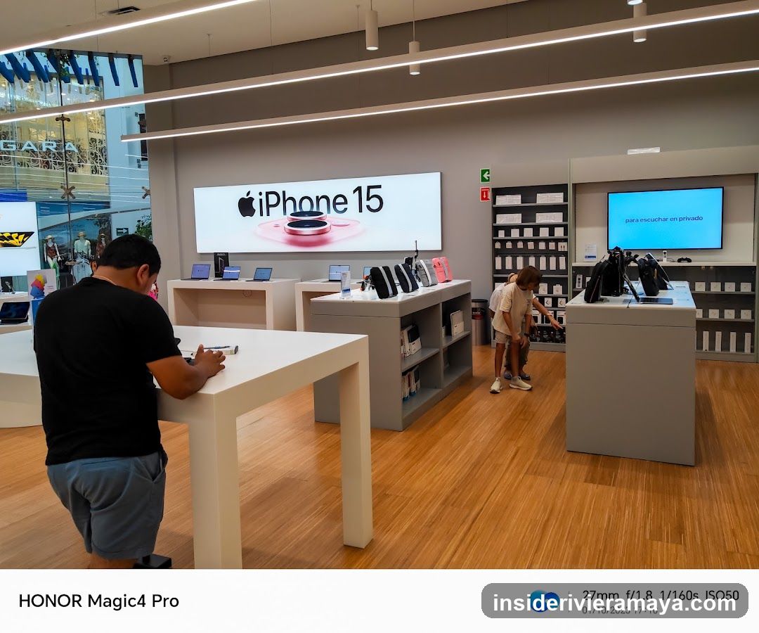 Electronics Store Interior