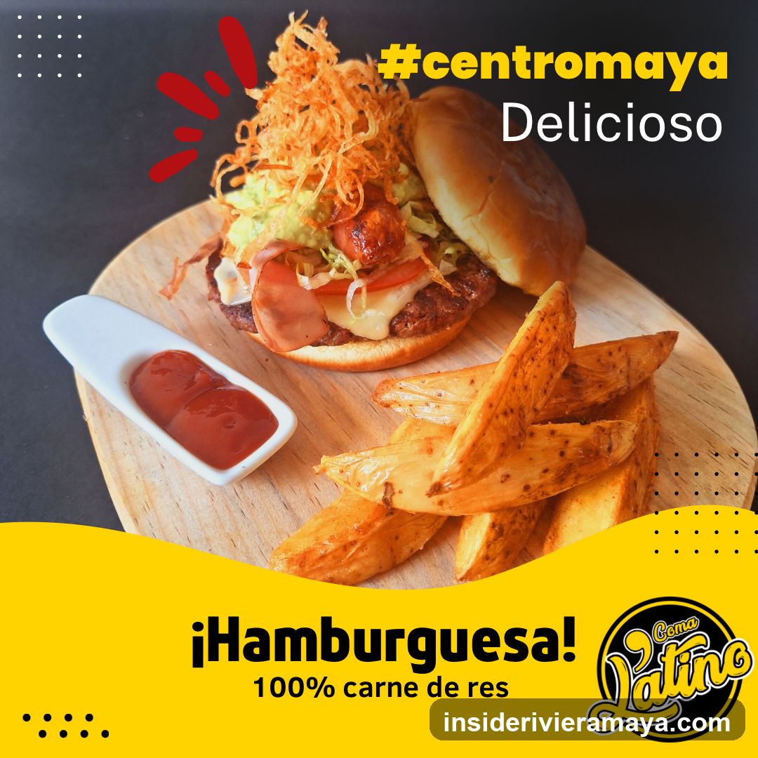 Burger Advertisement