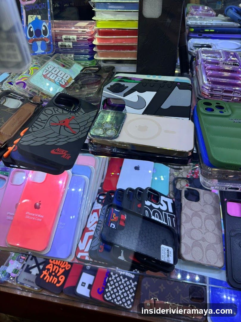 Display of Phone Cases