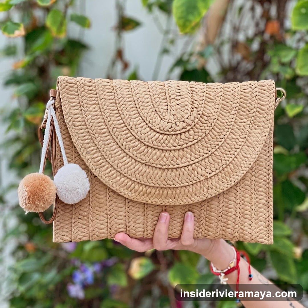 Handheld Woven Clutch