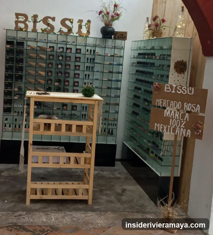 Bissu Mercado Rosa Playa del Carmen