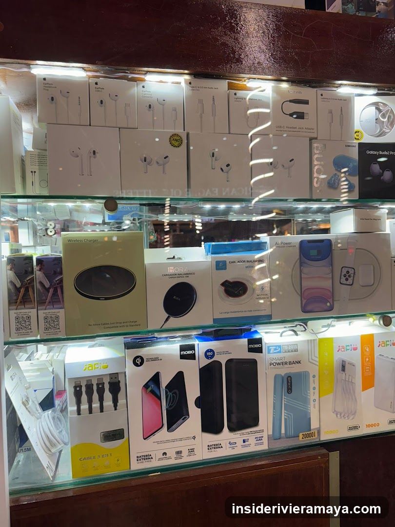 Display of Mobile Accessories