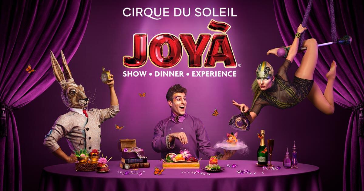 Cirque du Soleil JOYÀ — espectáculo-cena residente, Riviera Maya